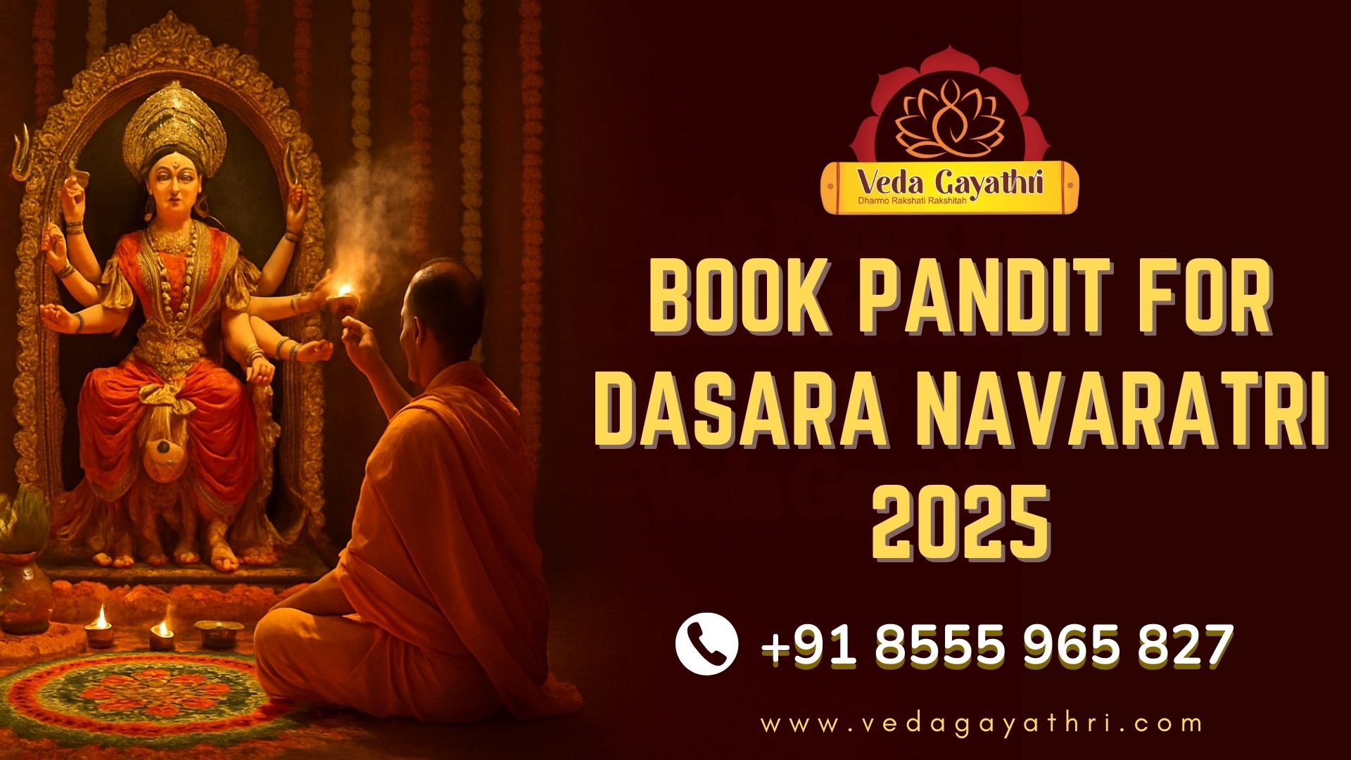 Book Pandit for Dasara Navaratri 2025