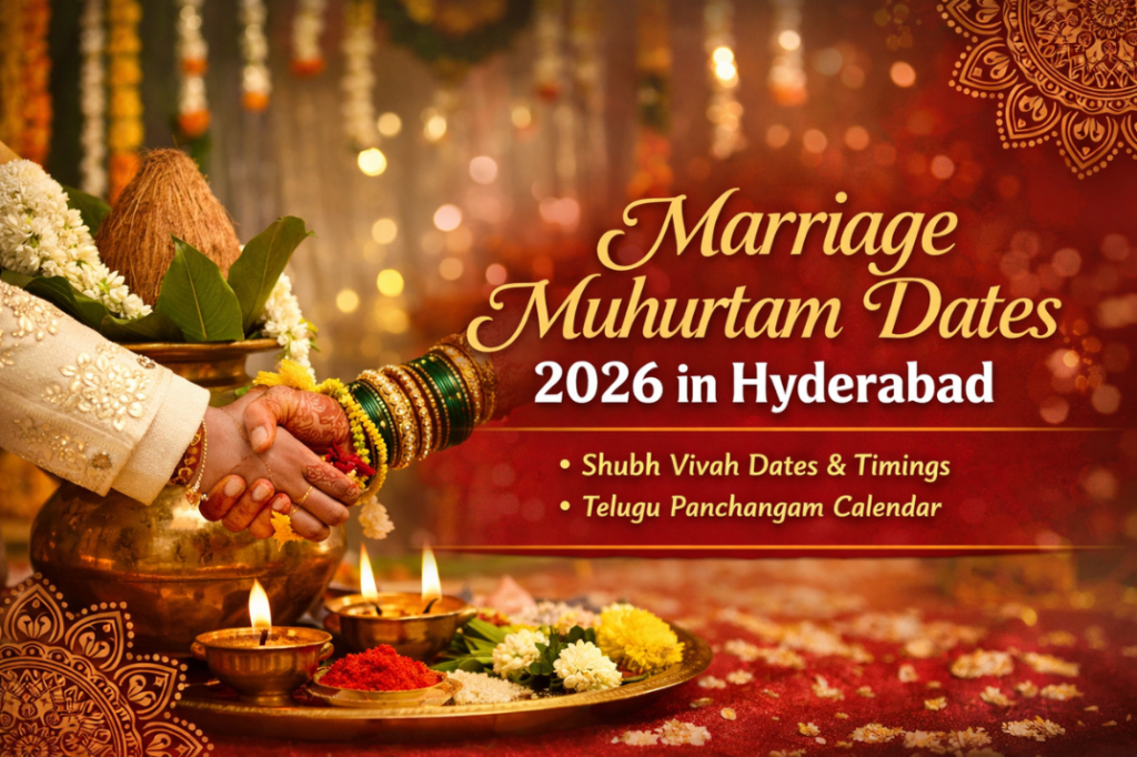 2026 Wedding Dates Hyderabad
