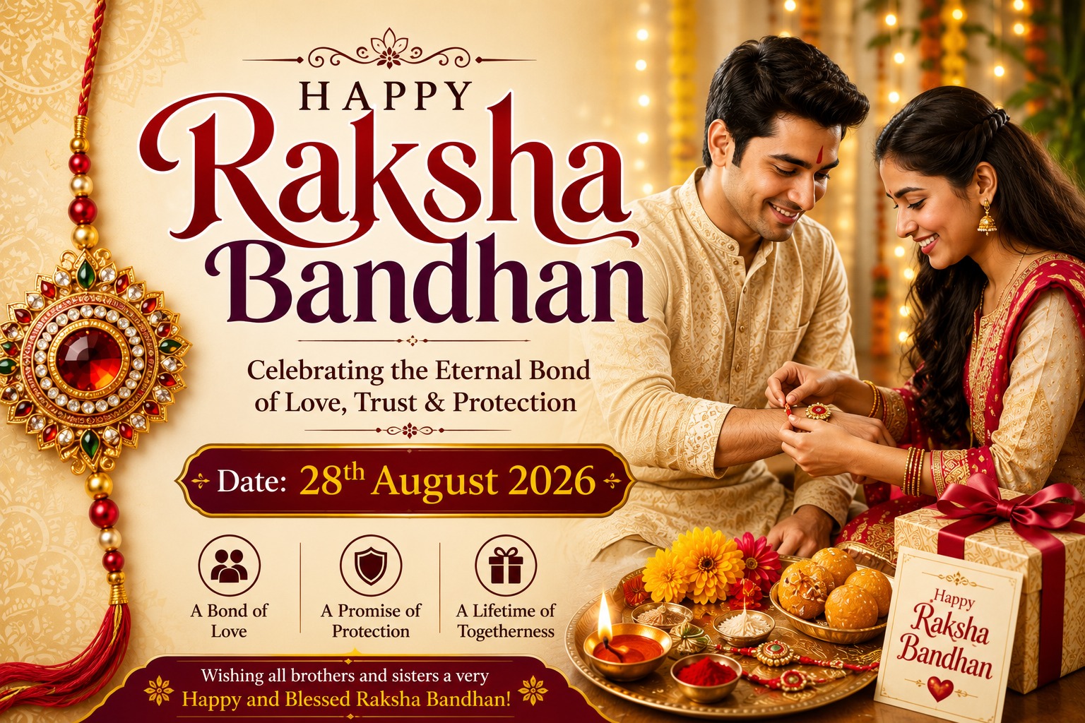 Raksha Bandhan 2026: Date, Muhurat, History, Significance & Celebrations
