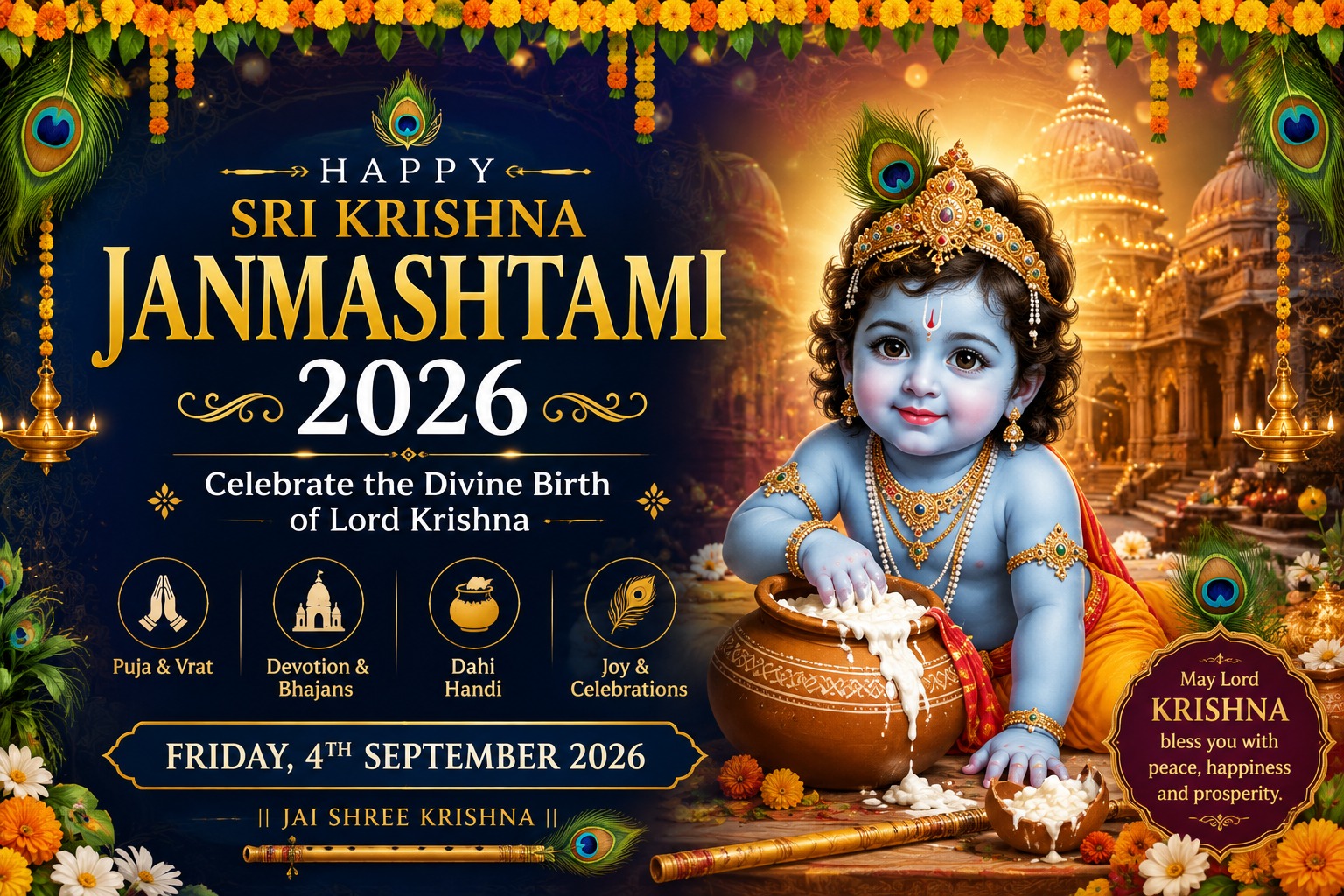 Sri Krishna Janmastami 2026
