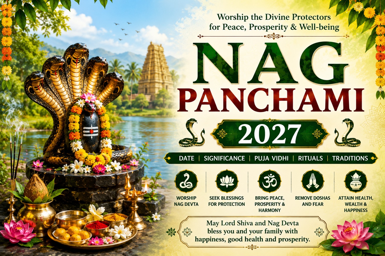 Nag Panchami 2027 Puja Rituals and Nag Devta Worship